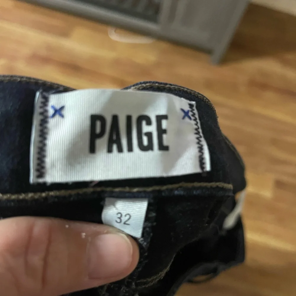 Anthropologie PAIGE Women's Deep Indigo Hoxton ultra Skinny Jeans